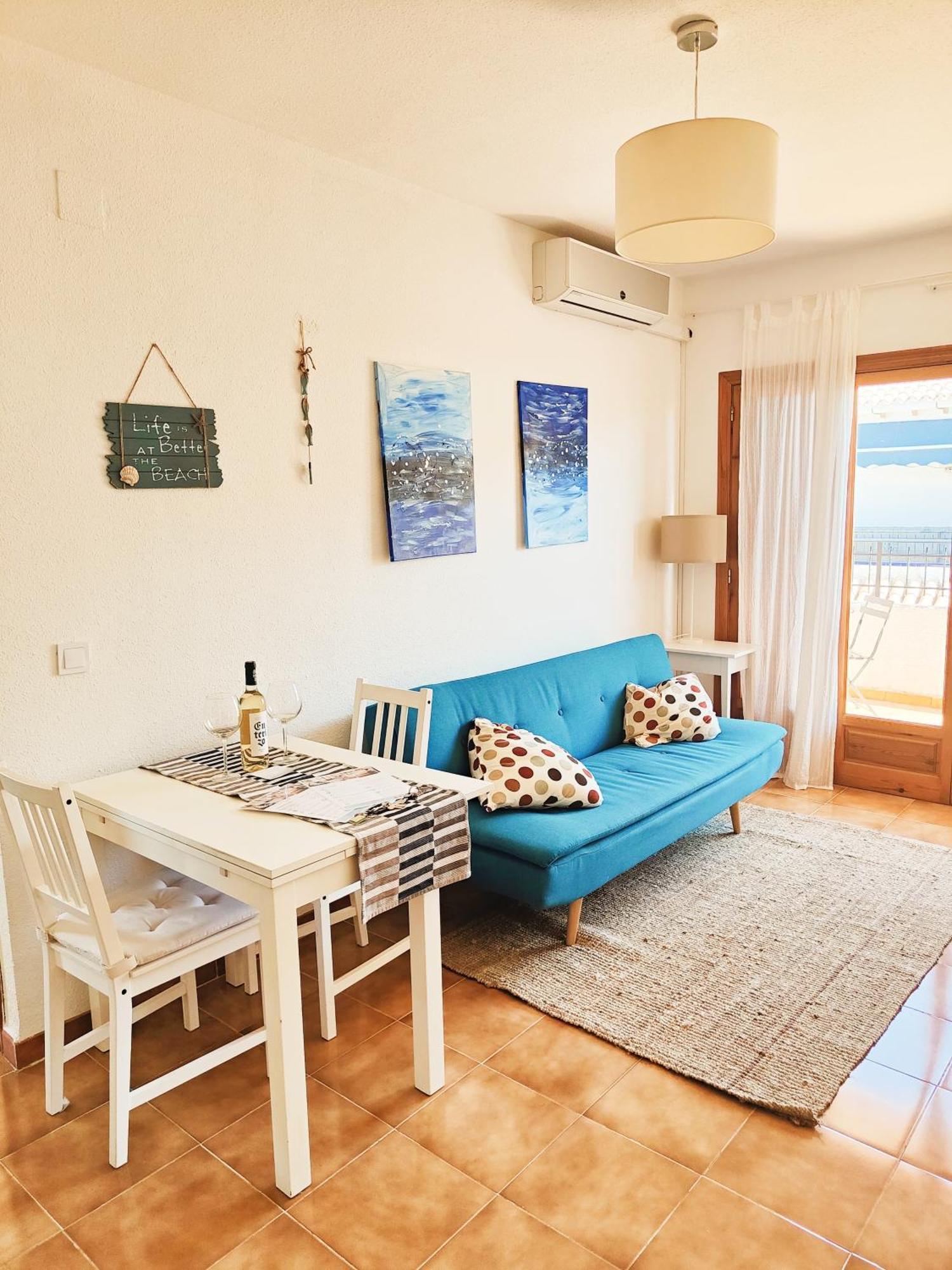 Ferienwohnung Blue House In Santa Pola Exterior foto