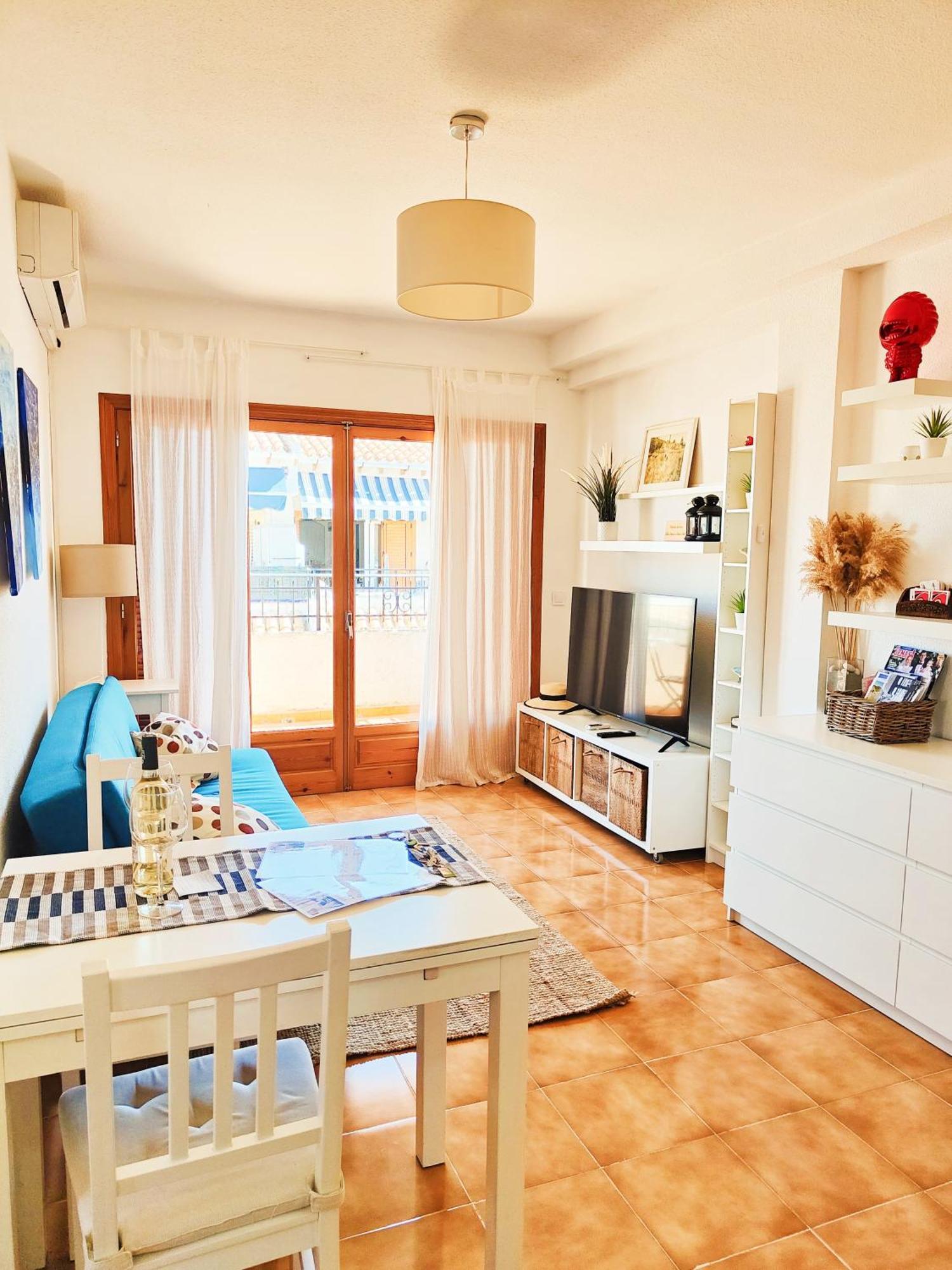 Ferienwohnung Blue House In Santa Pola Exterior foto